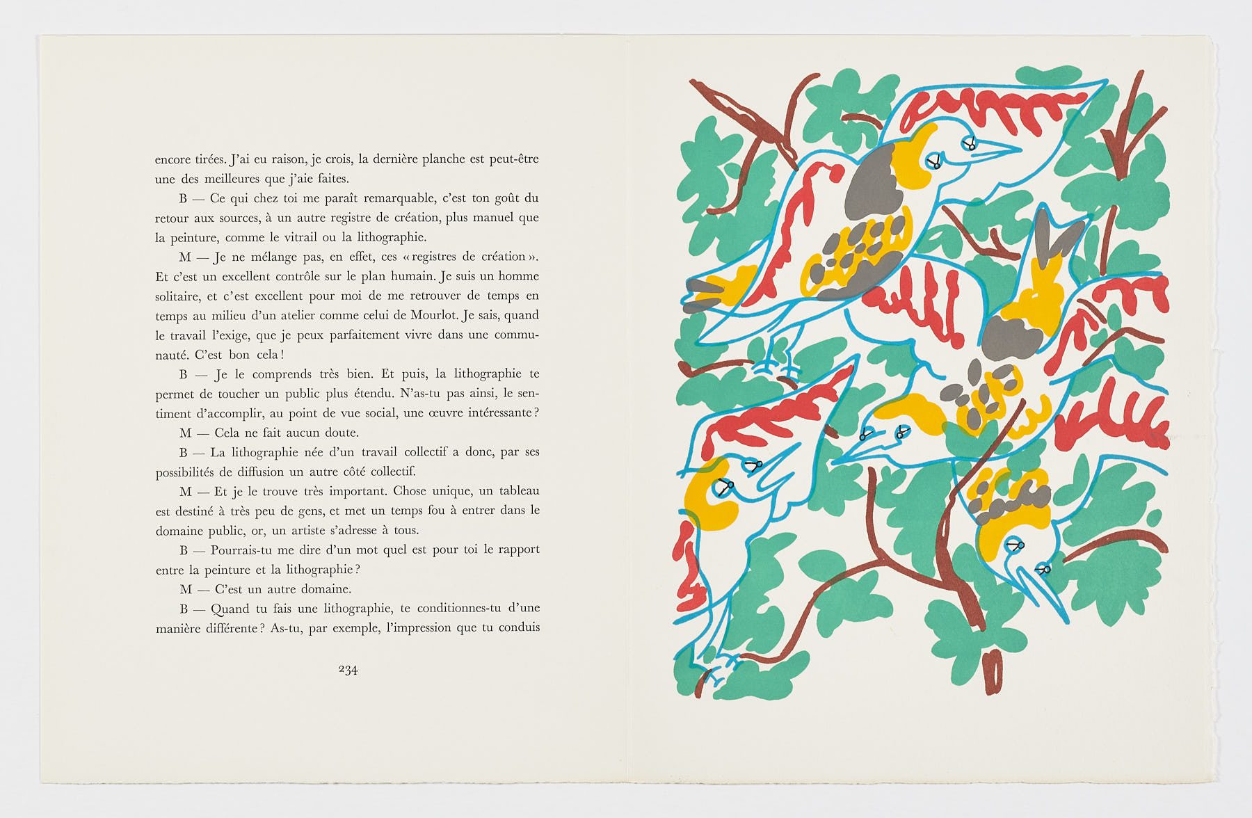 Le chant des oiseaux, 1972, Charles Lapicque