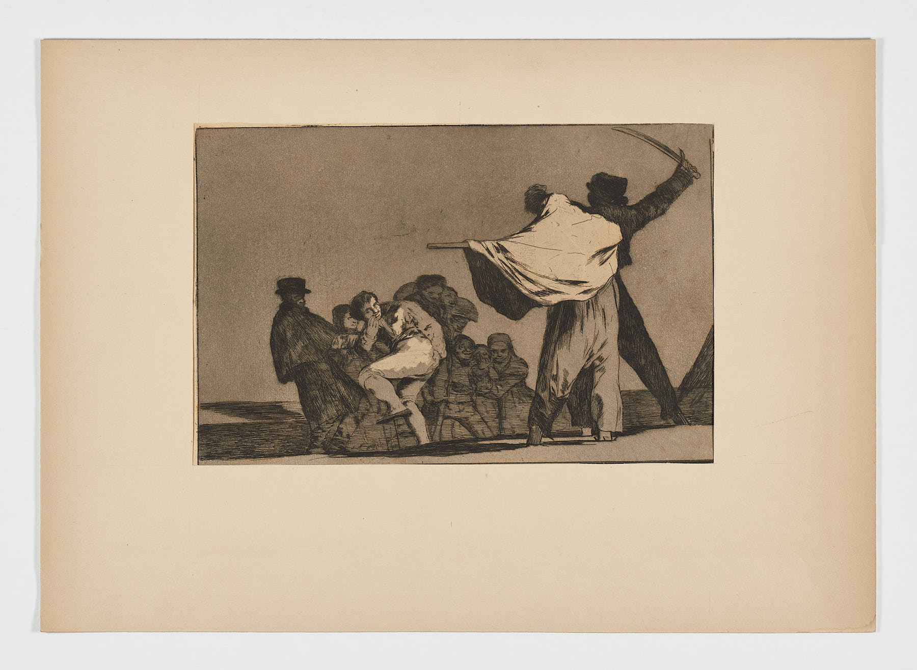 Disparate conocido, 1877, Francisco de Goya