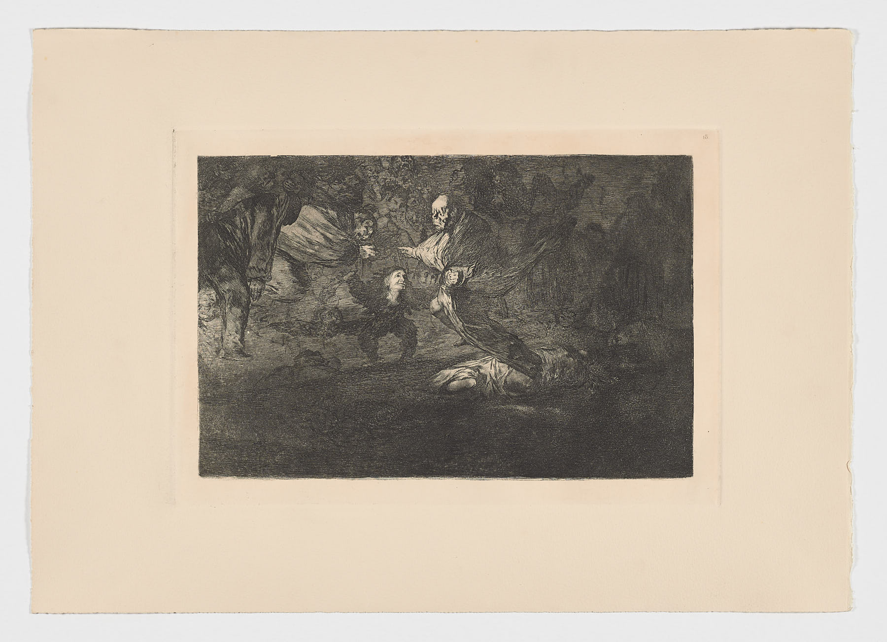Disparate fúnebre (estampa 18), 1970, Francisco de Goya