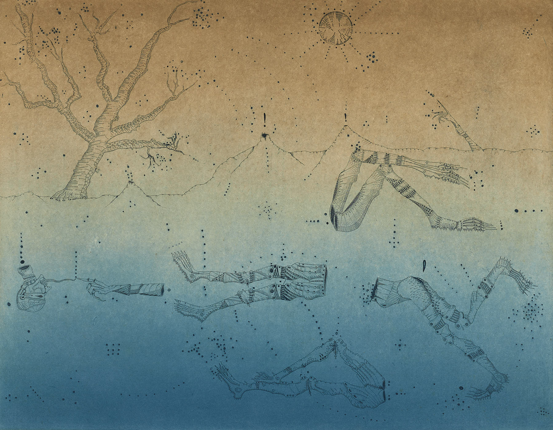 Prólogo, 1973, Joan Ponç