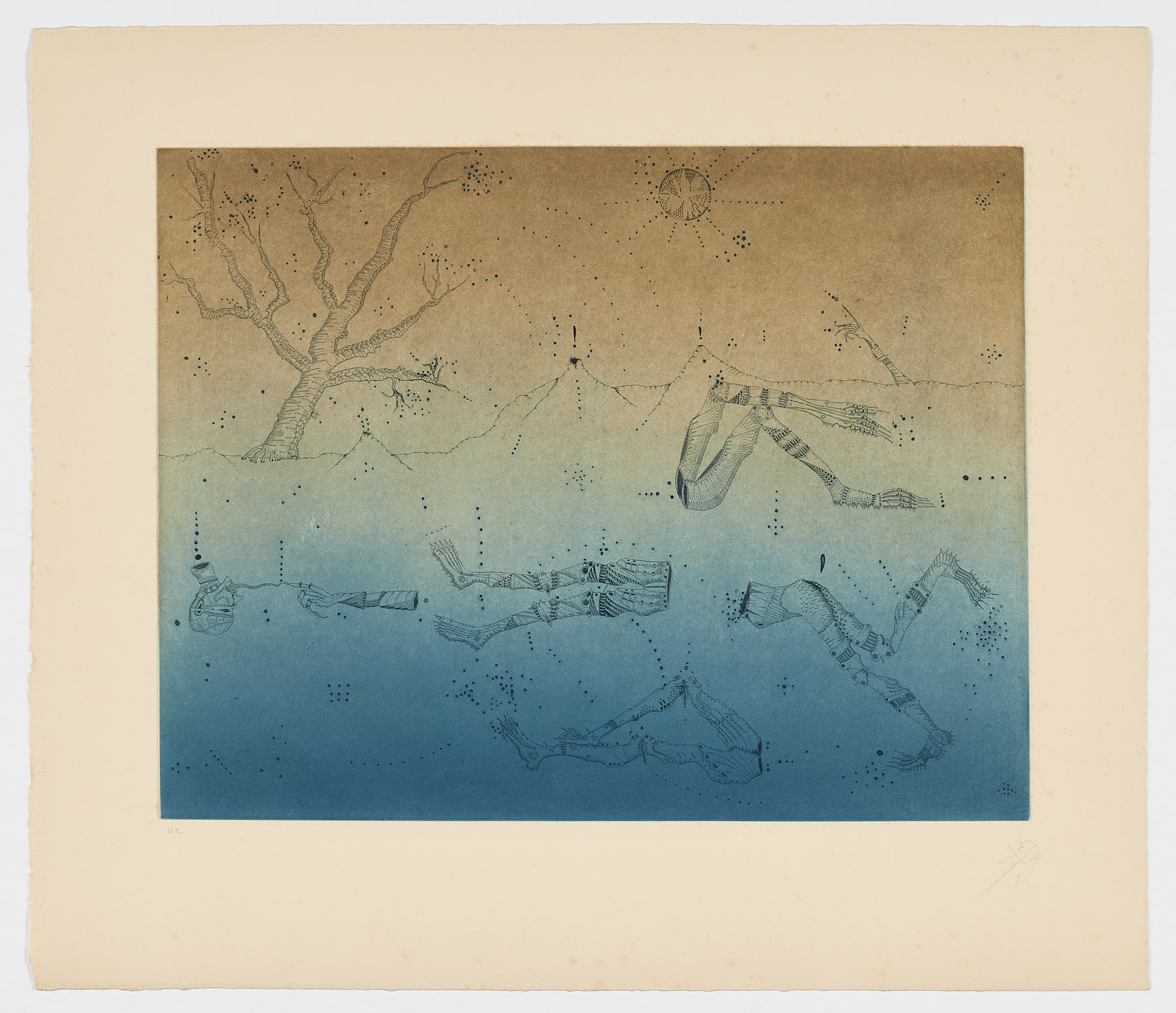 Prólogo, 1973, Joan Ponç