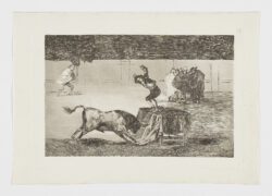 La Tauromaquia (estampa 19), Francisco de Goya