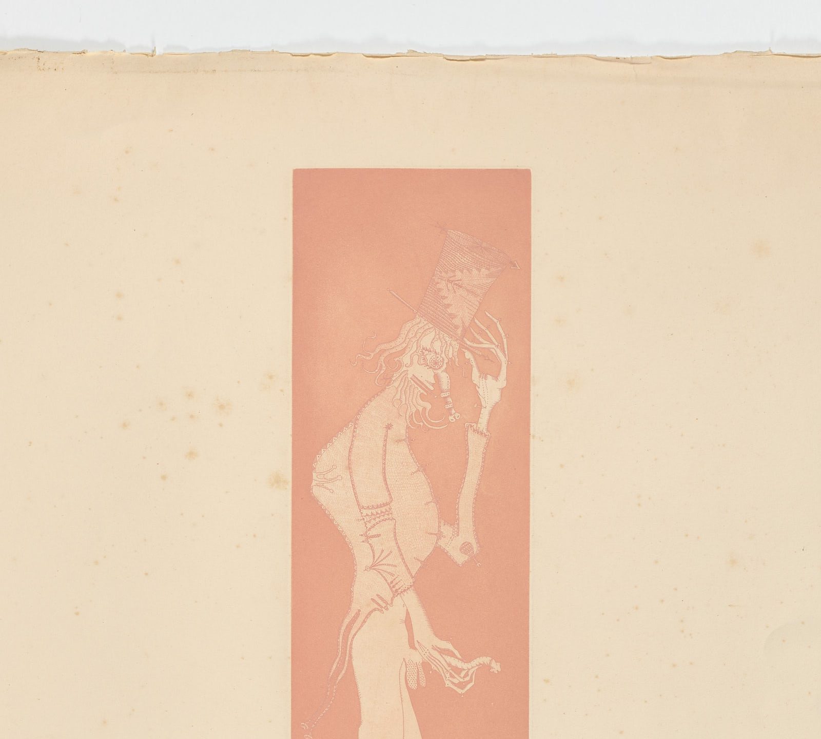 L´home qui pis, 1973, Joan Ponç