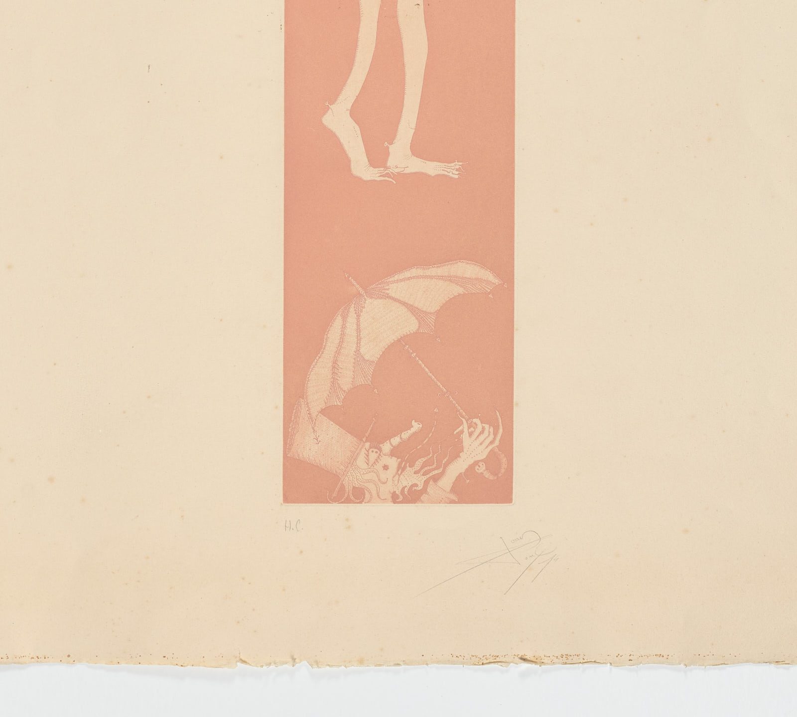 L´home qui pis, 1973, Joan Ponç