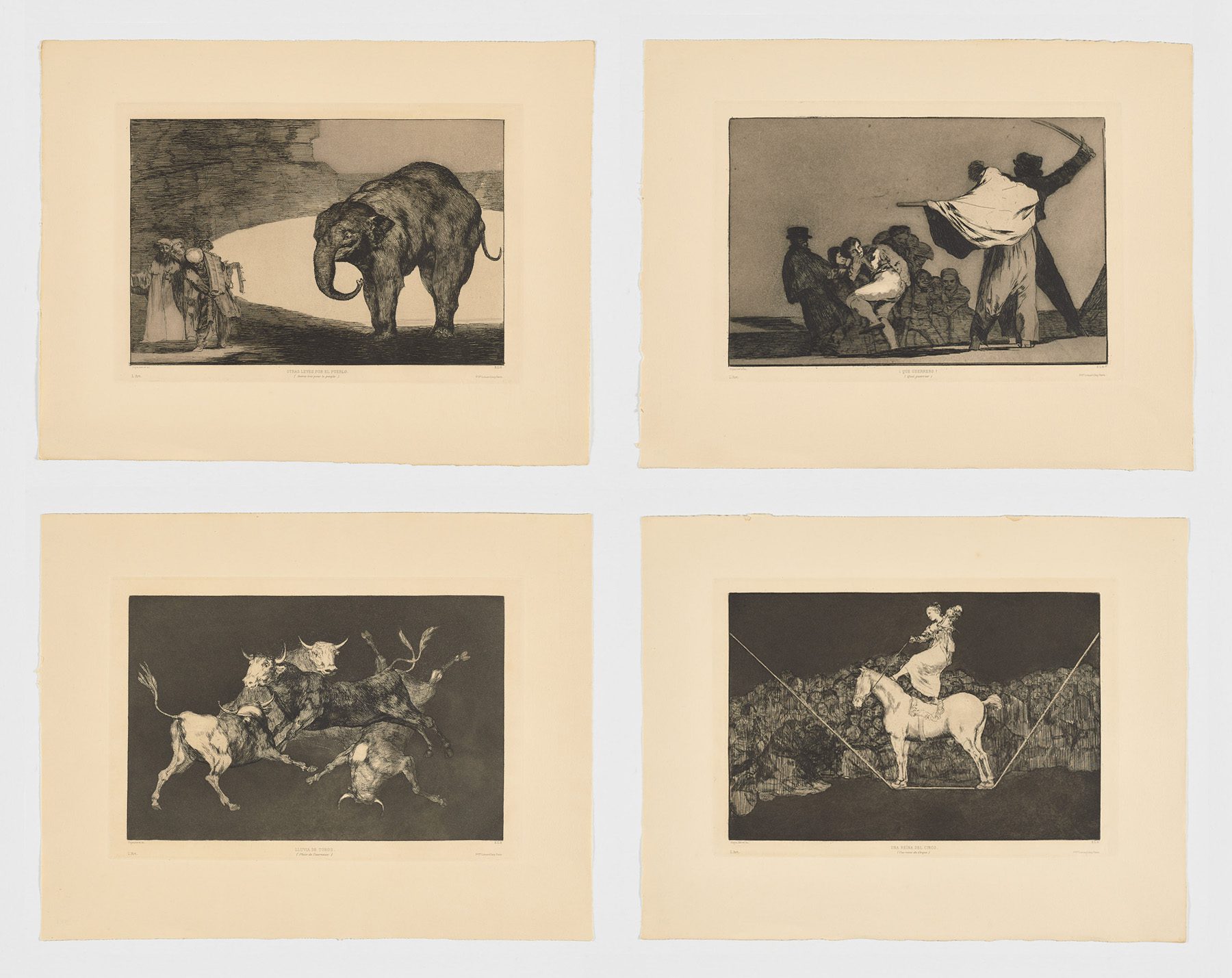 Cuatro Disparates (Sagot-Le Garrec), Francisco de Goya