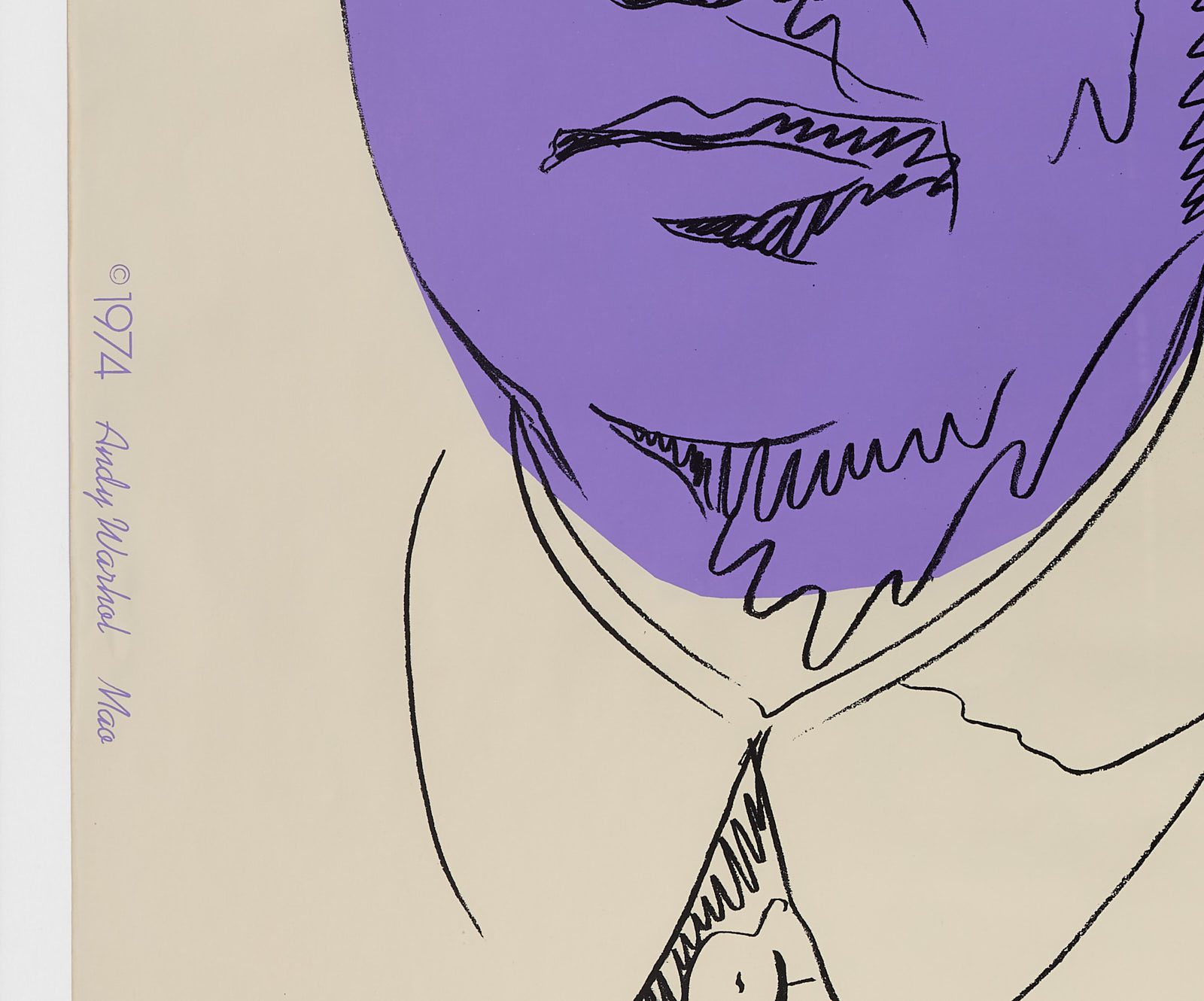 Mao Tse-Tung, 1974, Andy Warhol