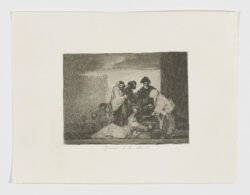 Gracias á la almorta, Francisco de Goya