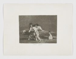 Madre infeliz!, Francisco de Goya