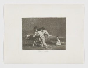 Madre infeliz!, Francisco de Goya