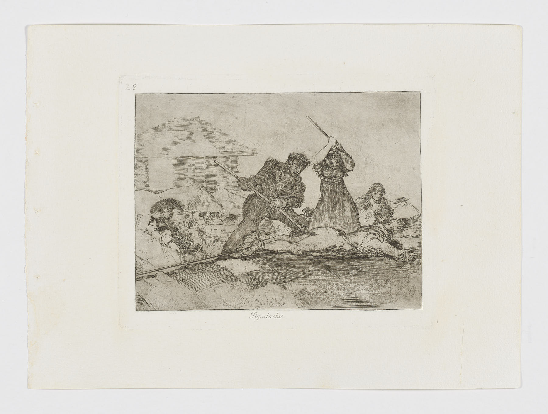 Populacho, Francisco de Goya