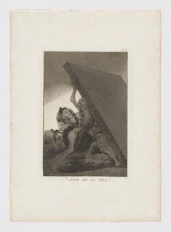 Y aun no se van!, Francisco de Goya