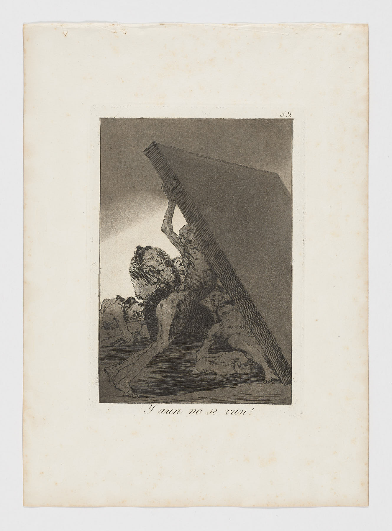 Y aun no se van!, Francisco de Goya
