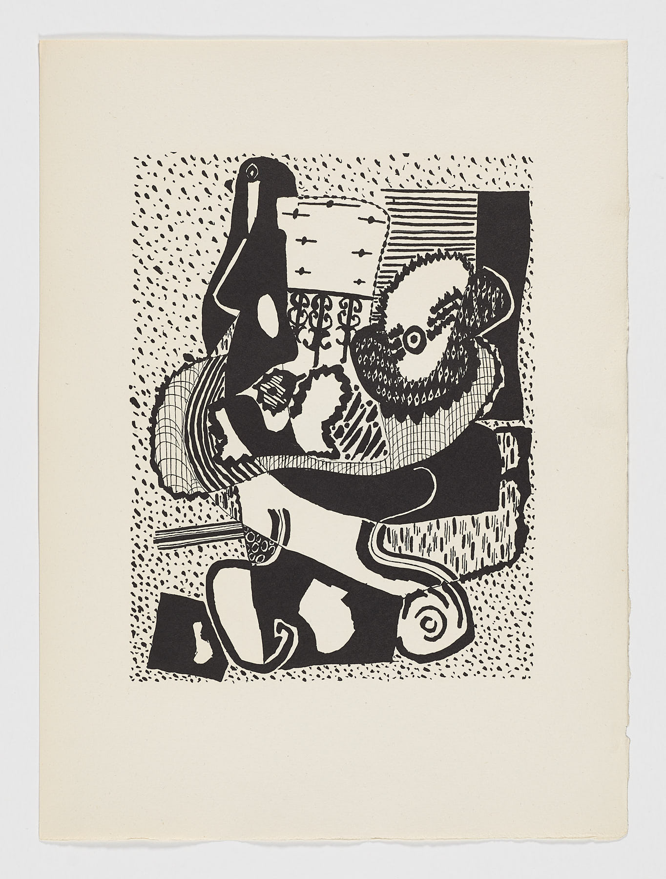 21 dessins de Picasso (Hélène Chez Archimède), 1955, Pablo Picasso