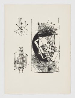 21 dessins de Picasso (Hélène Chez Archimède), 1955, Pablo Picasso