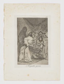 Tragala perro, Francisco de Goya