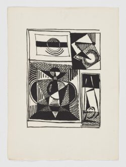 21 dessins de Picasso (Hélène Chez Archimède), 1955, Pablo Picasso
