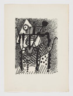 21 dessins de Picasso (Hélène Chez Archimède), 1955, Pablo Picasso