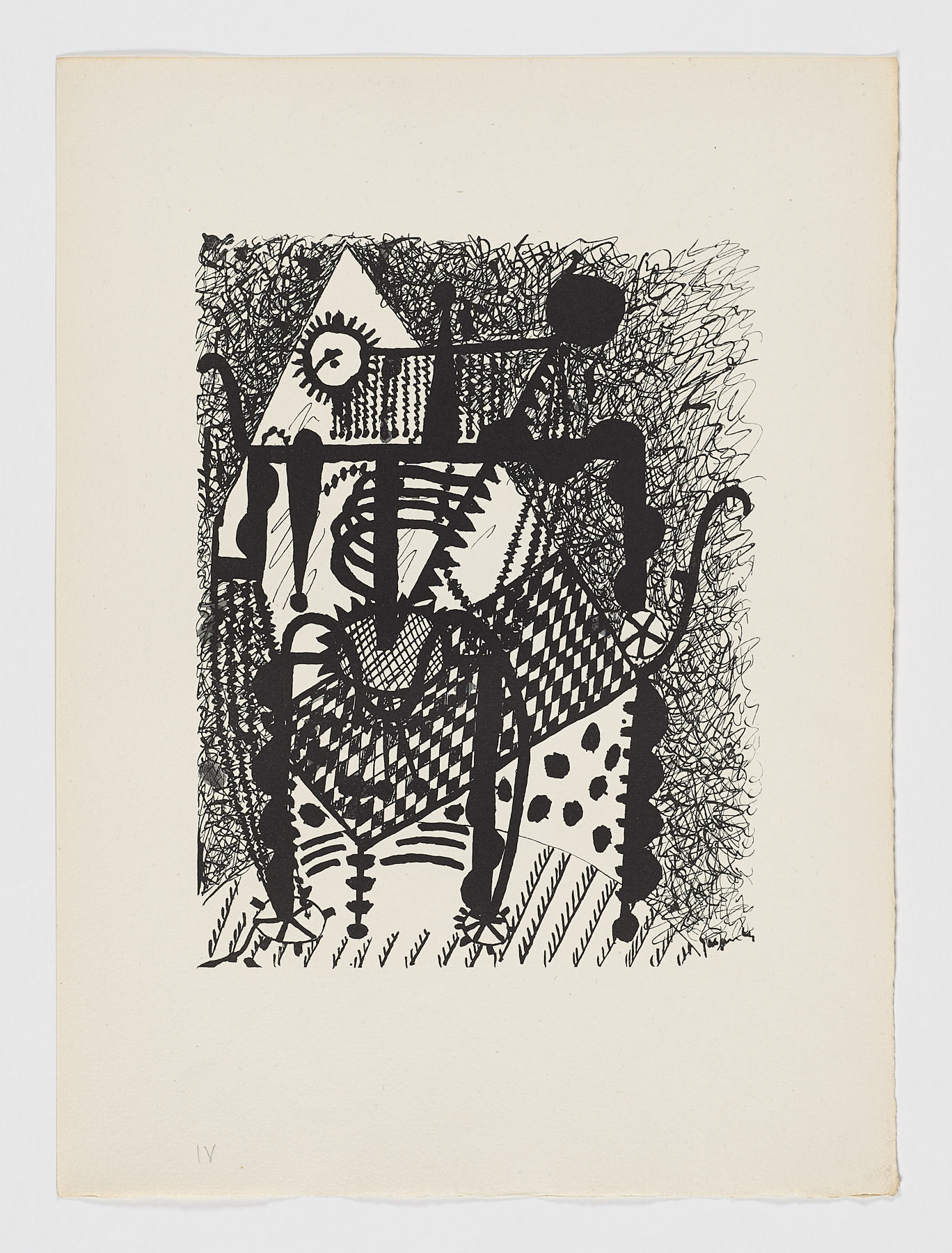 21 dessins de Picasso (Hélène Chez Archimède), 1955, Pablo Picasso