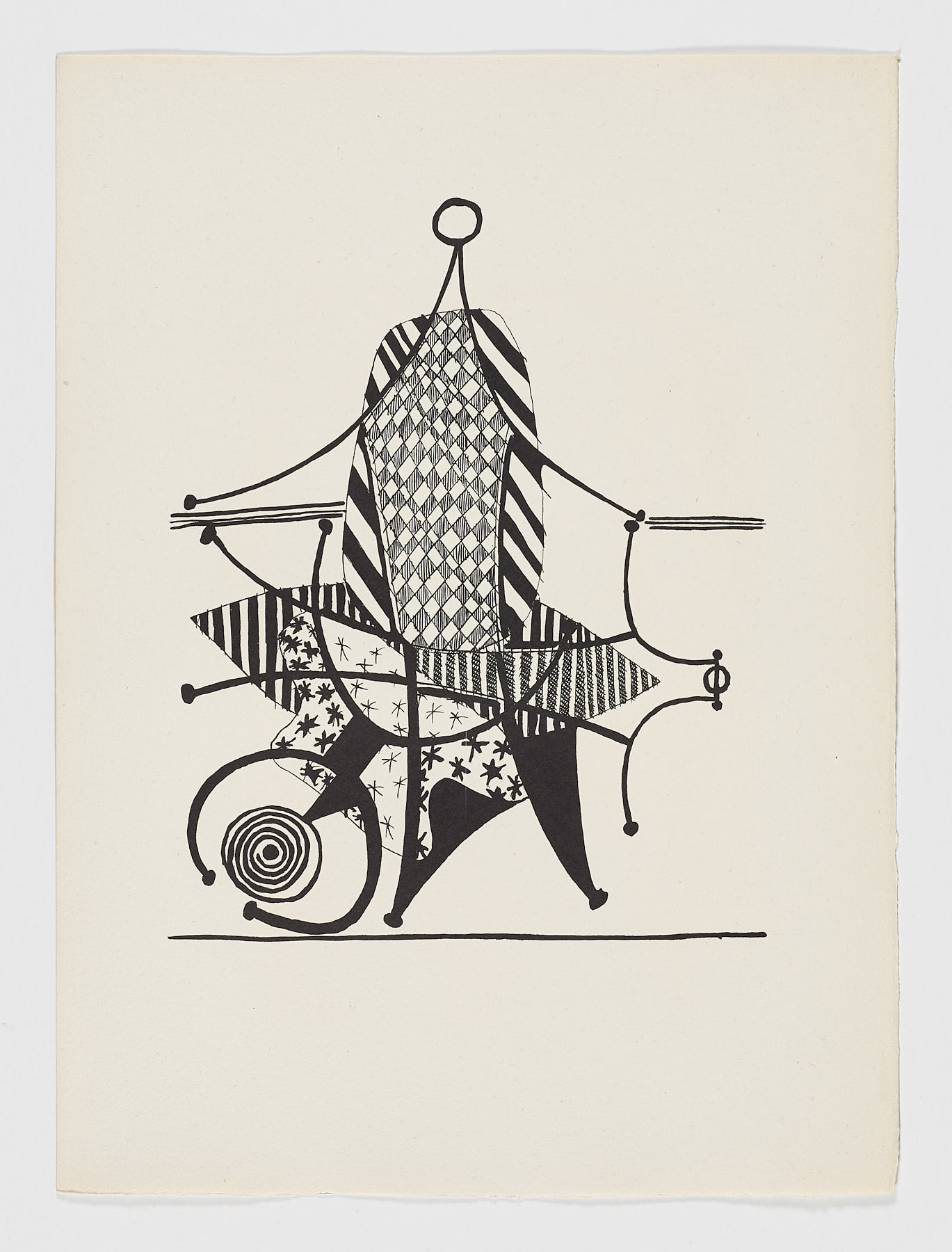 21 dessins de Picasso (Hélène Chez Archimède), 1955, Pablo Picasso