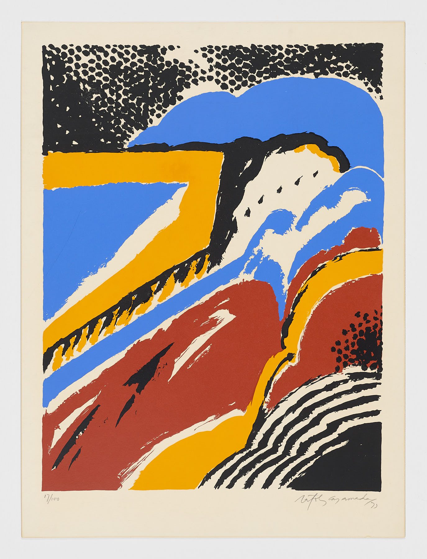 Sin título, 1973, Albert Ráfols Casamada
