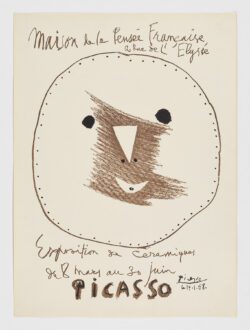Exposition de ceramiques, 1958, Pablo Picasso
