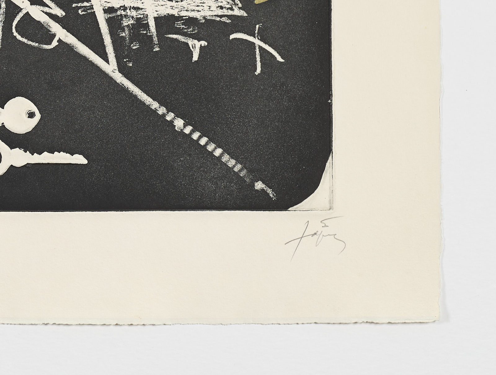 Lʼesperit català II, 1971, Antoni Tàpies