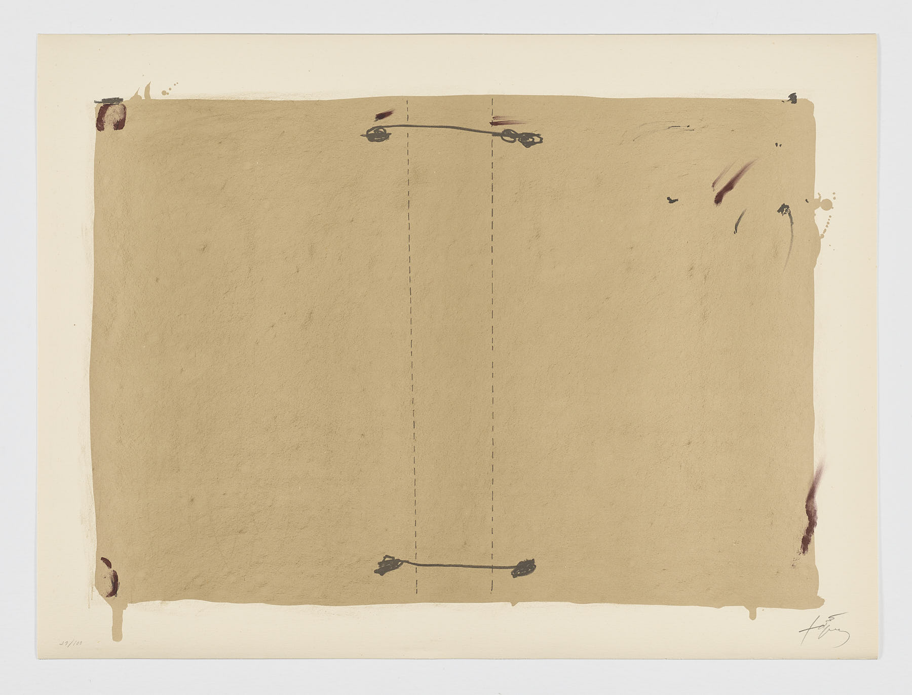 Nocturn Matinal, 1970, Antoni Tàpies
