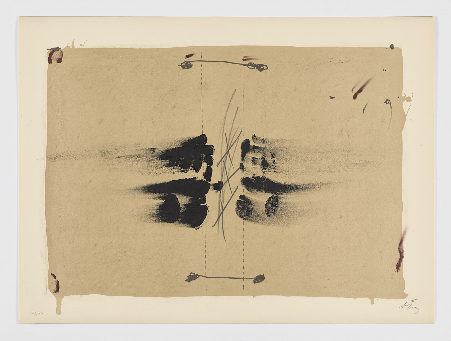 Nocturn Matinal, 1970, Antoni Tàpies