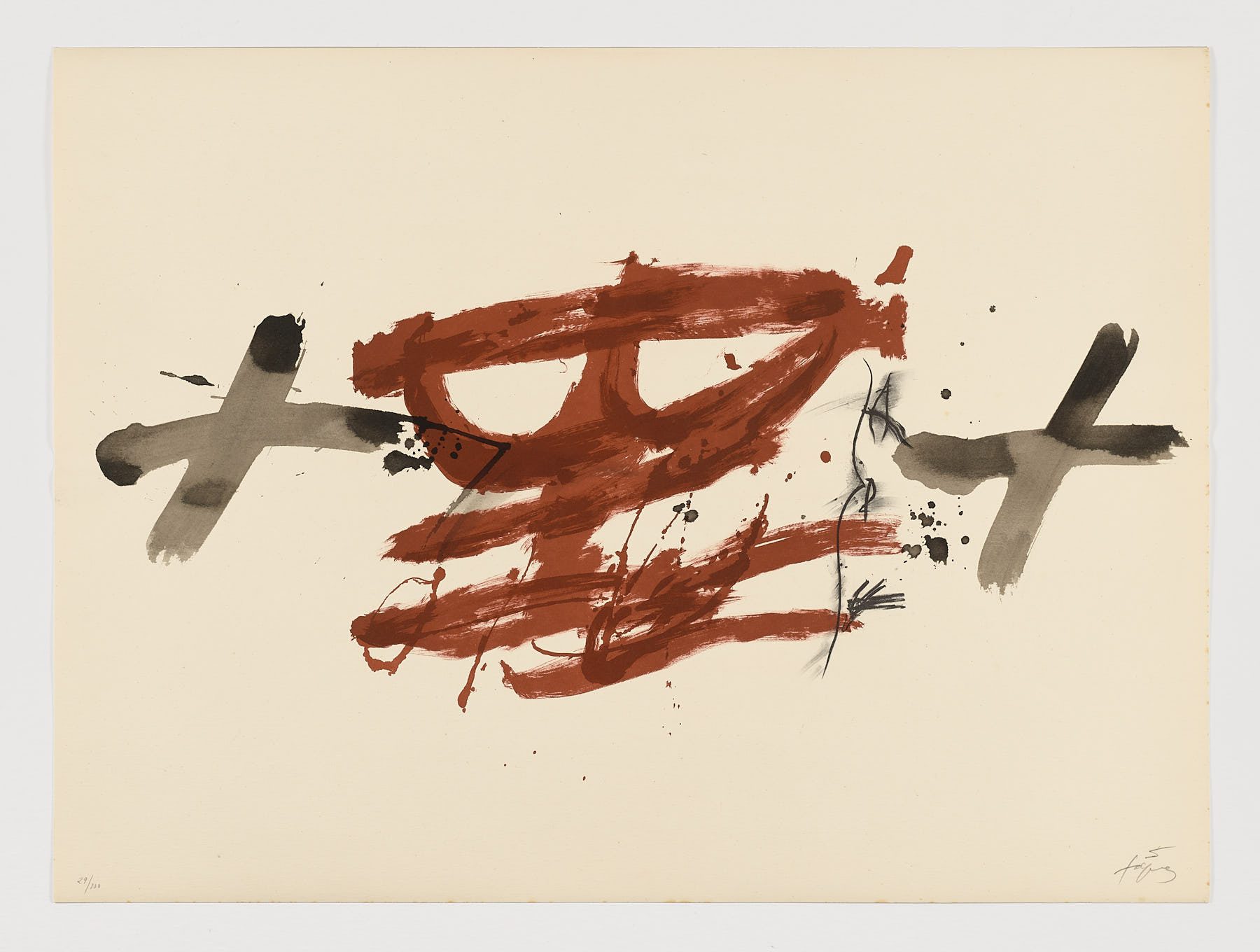 Nocturn Matinal, 1970, Antoni Tàpies