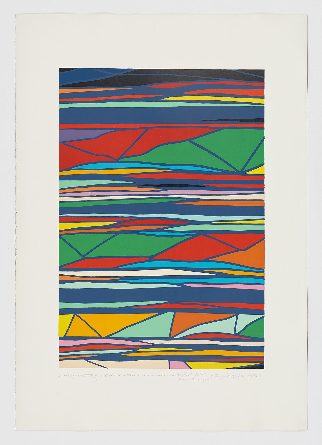 Intersezione, 1989, Piero Dorazio