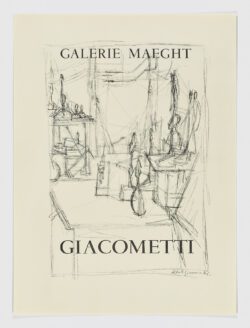 Galerie Maeght, 1951, Alberto Giacometti