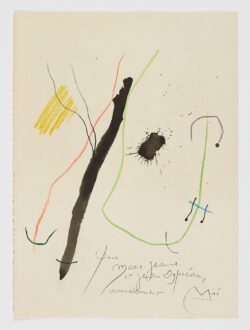 Quelques fleurs pour des amis, 1964, Joan Miró