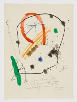 Quelques fleurs pour des amis, 1964, Joan Miró