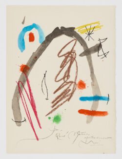 Quelques fleurs pour des amis, 1964, Joan Miró