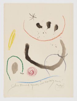 Quelques fleurs pour des amis, 1964, Joan Miró