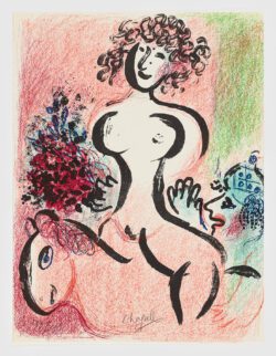 Écuyère au Bouquet, 1963, Marc Chagall