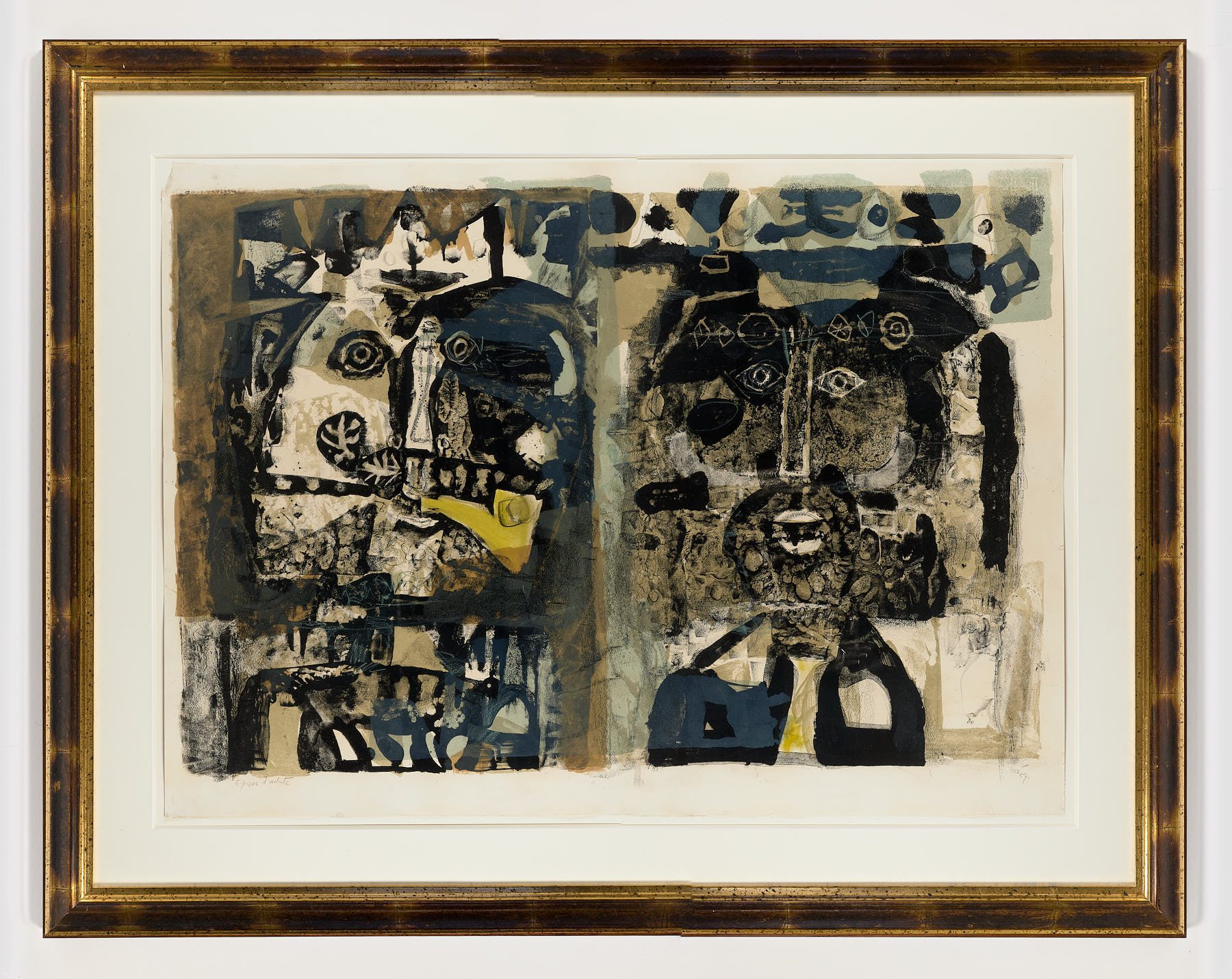 Le couple, 1958, Antoni Clavé
