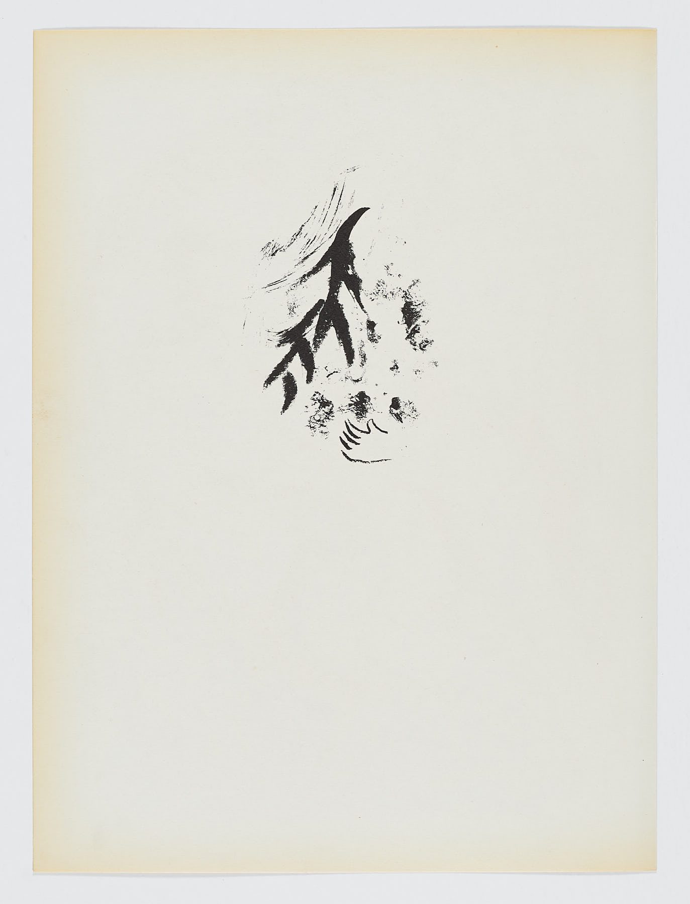 Agar dans le Désert, 1960, Marc Chagall