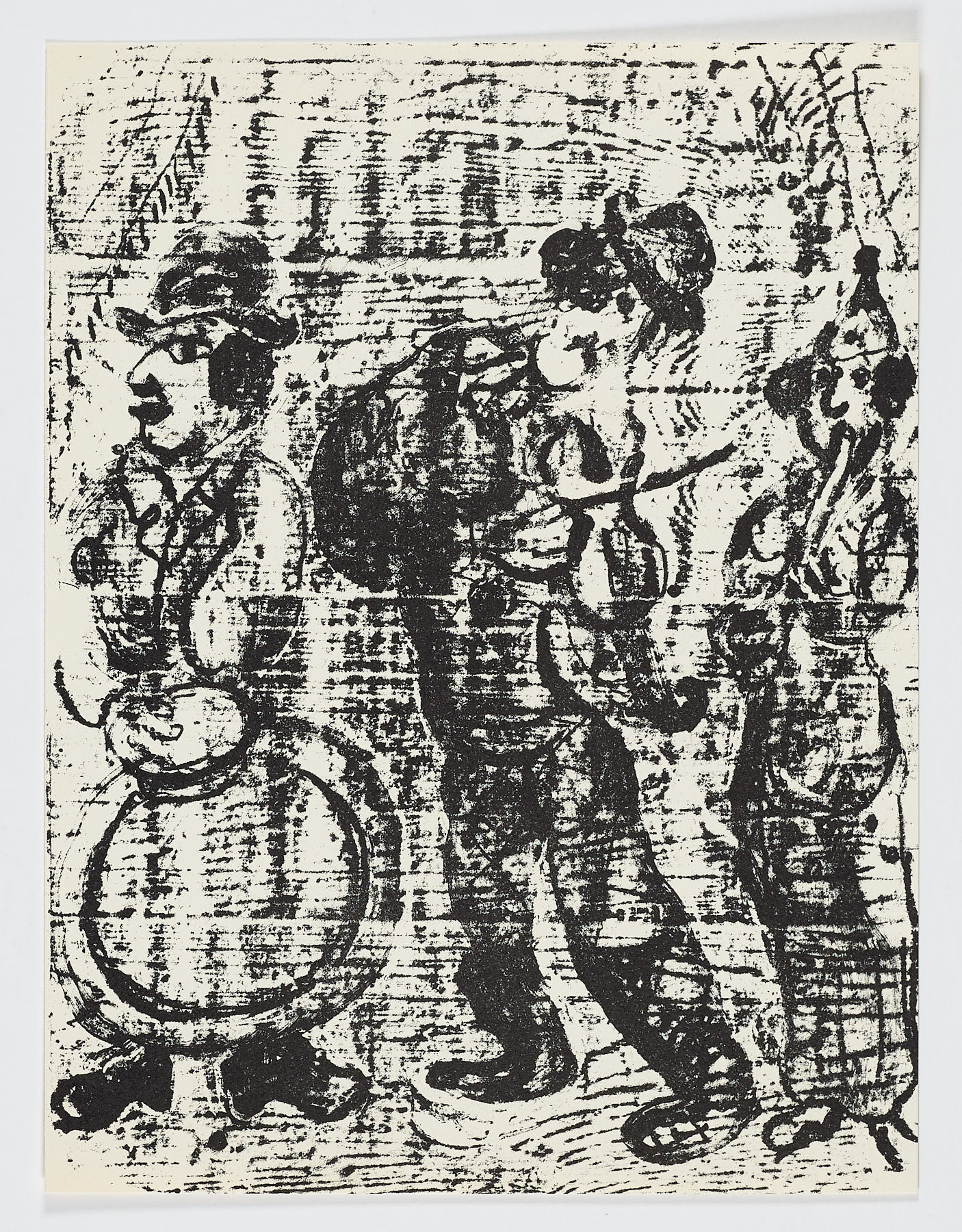 Les Musiciens Vagabonds, 1960, Marc Chagall
