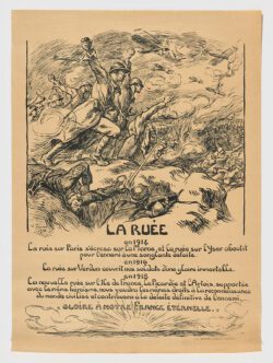 La ruée, 1918, Victor Prouvé