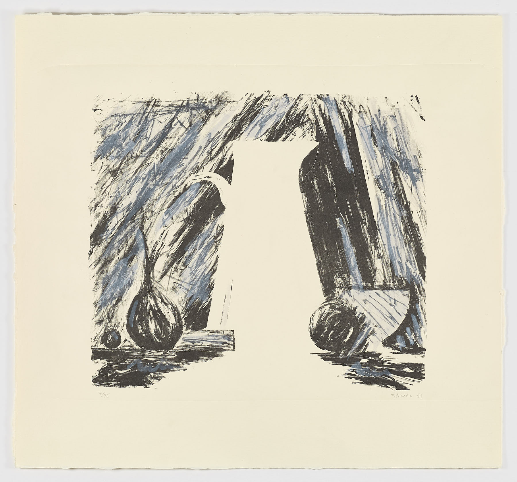 Jarra II (jarra azul-negra), 1993, Fernando Almeda