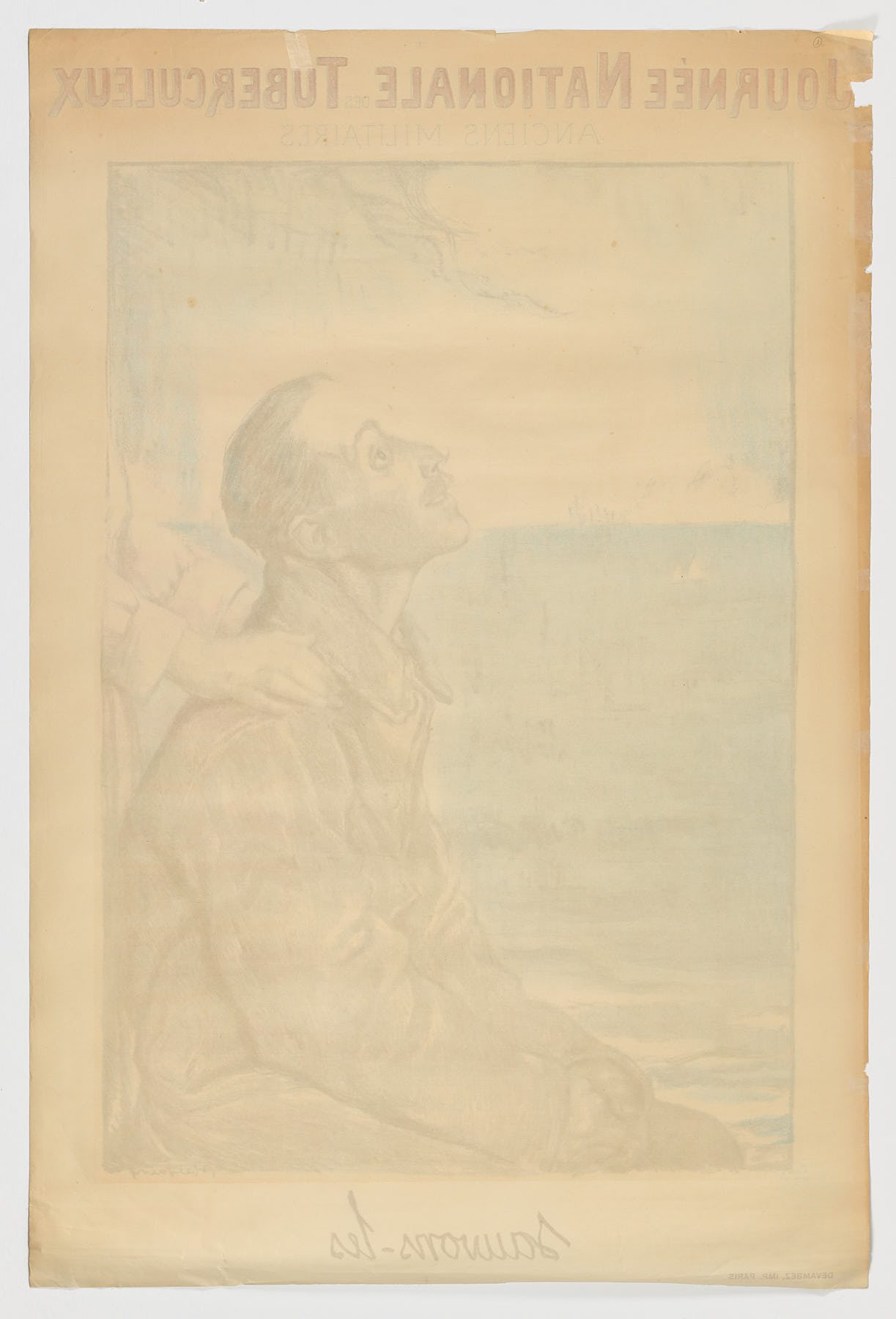 Journée Nationale des Tuberculeux Anciens Militaires- Sauvons les, 1915, Abel Faivre