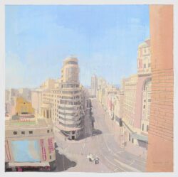 Gran Vía, 1 de agosto, 16:00 horas, Antonio López