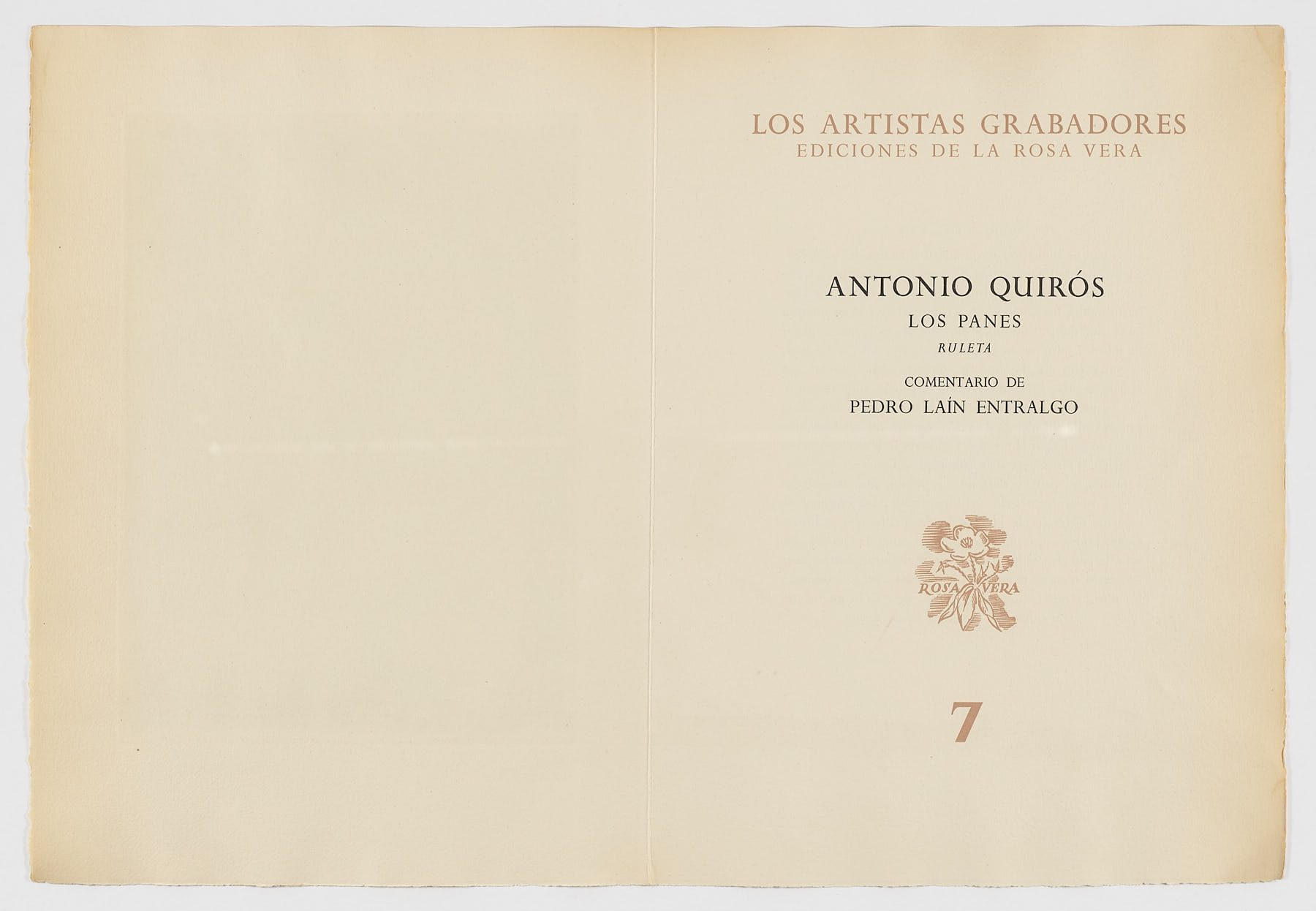 Los panes, Antonio Quirós