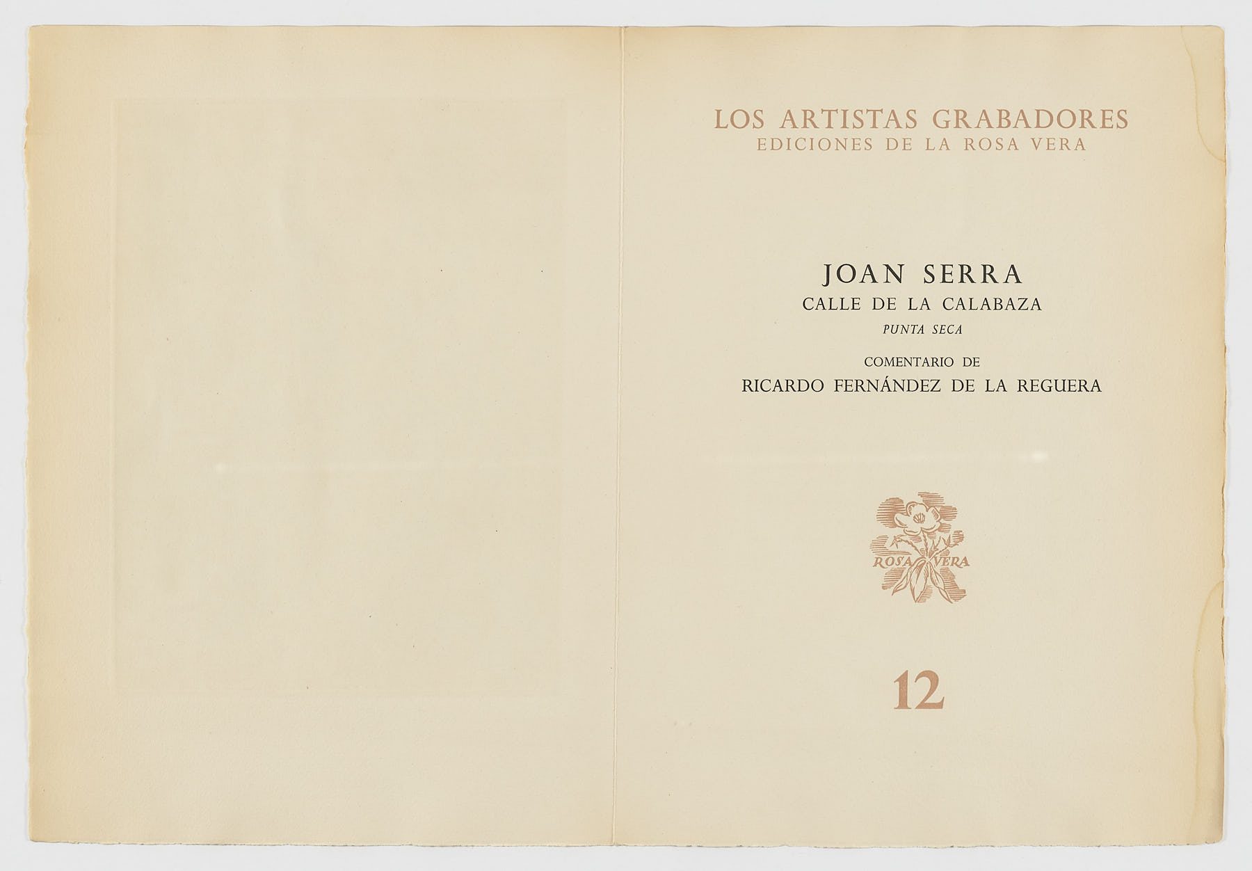 Calle de la calabaza, Joan Serra