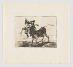 Dios se lo pague a usted / Barbara dibersion, 1880, Francisco de Goya