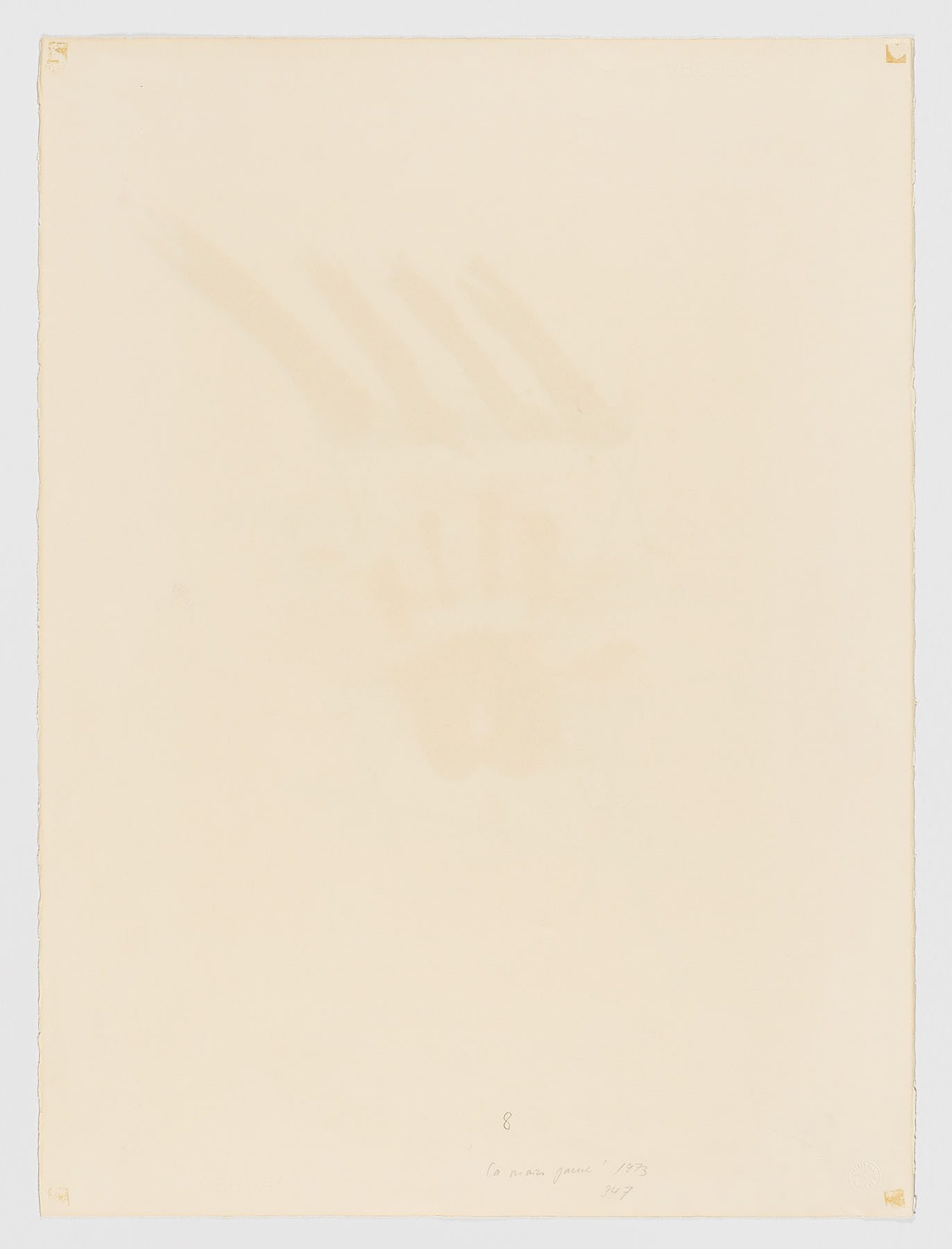 La main juane, Antoni Tàpies