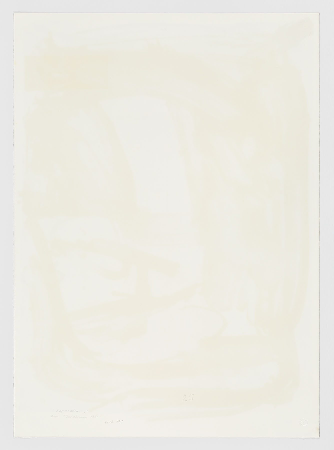 Apparitions aus Variations, Antoni Tàpies