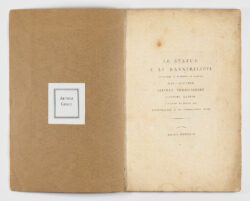 Le Statue e li Bassirilievi Inventati e Scolpiti in Marmo, Ferdinando Mori