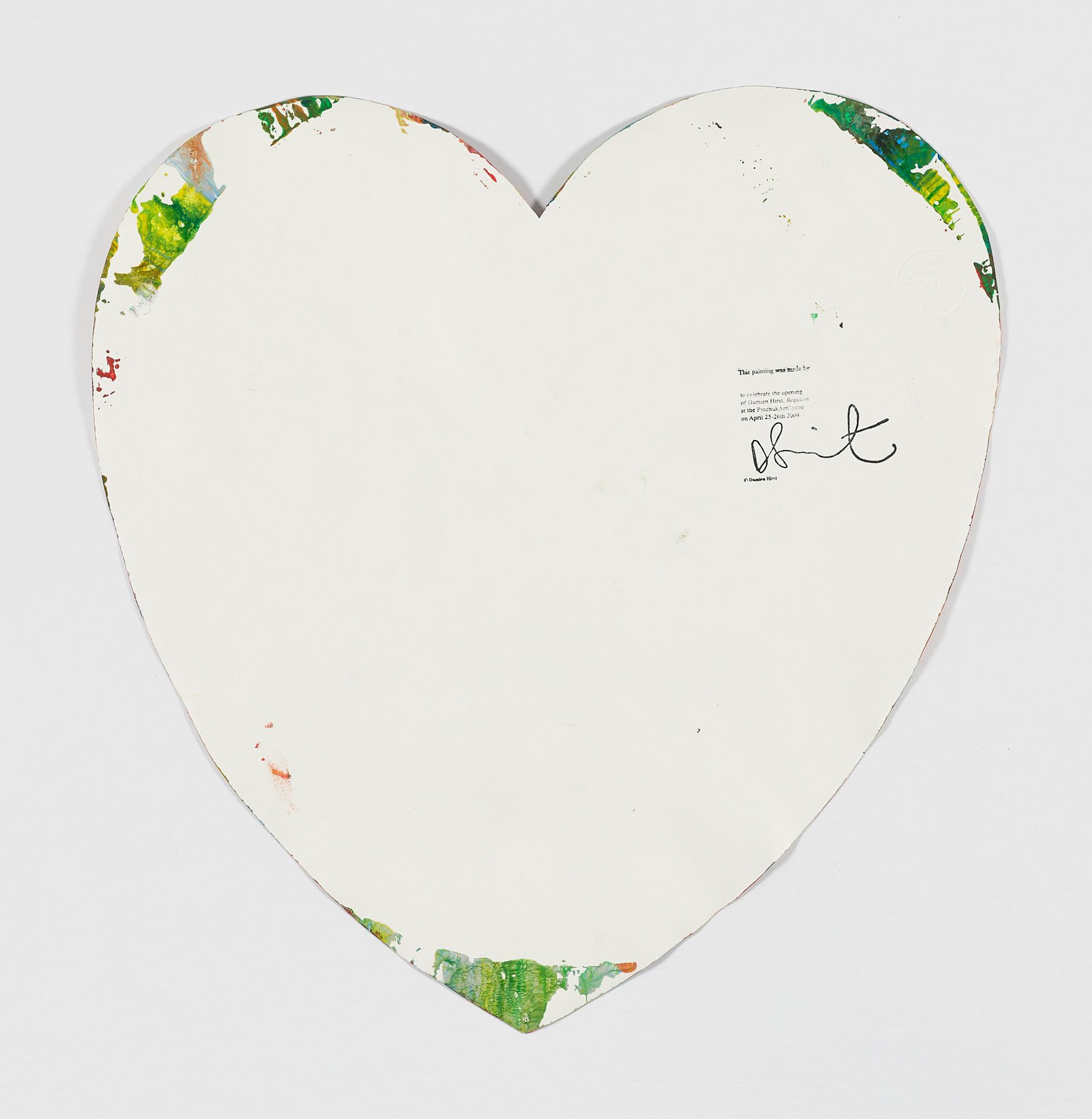 Heart Spin Painting, 2009, Damien Hirst